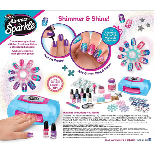 Cra-Z-Art Shimmer N Sparkle 2-In-1 Spin & Bead Friendship Studio