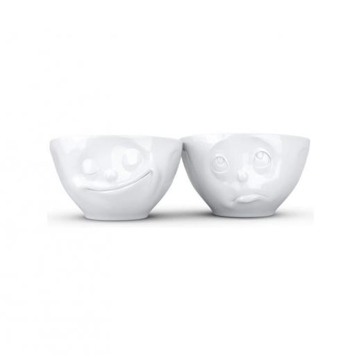 Fifty Eight Product Happy & Oh please Bowl Set, 2 Pieces, 200ml