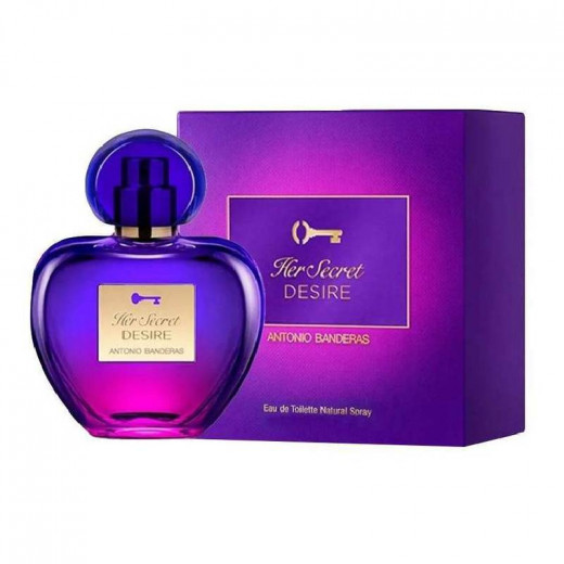 Antonio Banderas Her Secret Desire, For Women, 80 Ml