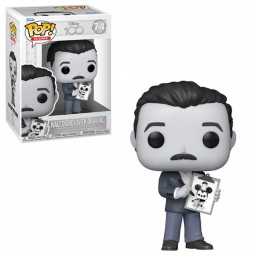 Funko Pop! Disney: D100 - Walt with Drawing