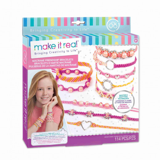 Make It Real Macrame Diy Set, Friendship Bracelets