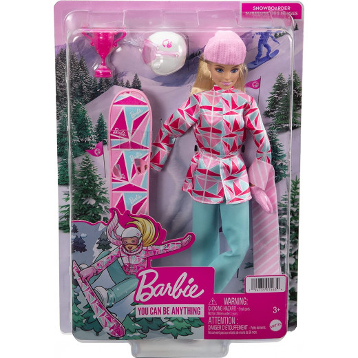 Barbie You Can Be Anything: Snow Boarder