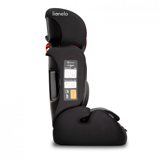 Lionelo Levi Simple Black – child safety seat 9-36 kg