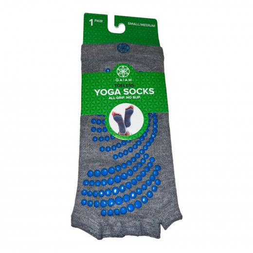 Gaiam Yoga Socks Blue Color