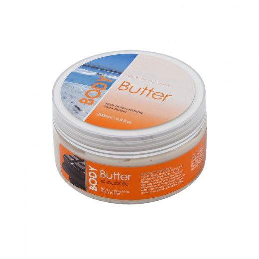 Fouf Body Butter 200ml, 6 Types Choclate