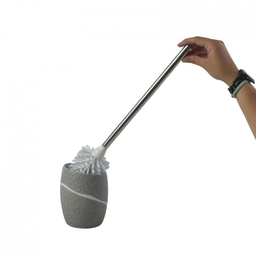 Kela "Talus" toilet brush, gray color