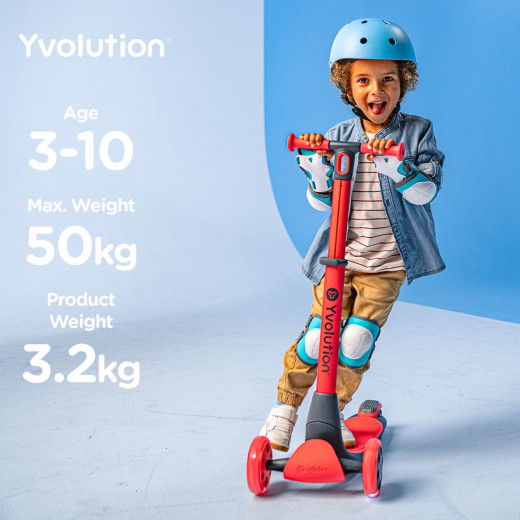 Yvolution Y Glider Nua, Red Color