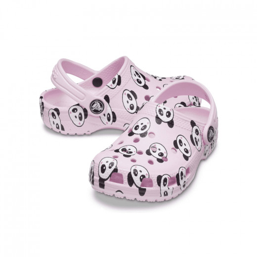 Crocs Classic Panda Print Clog C10