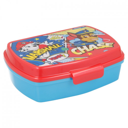 Stor Plastic Lunch Box, Paw Patrol Design