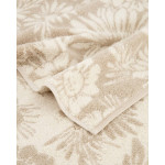 Cawo Two-Tone Bath Towel, Beige Color, 80*150 Cm