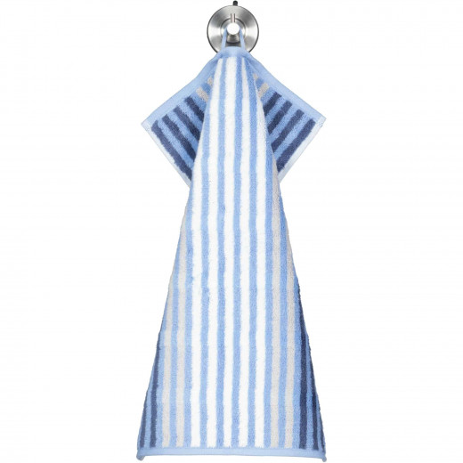 Cawo Noblesse Seasons Guest Towel, Blue Color, 30*50 Cm