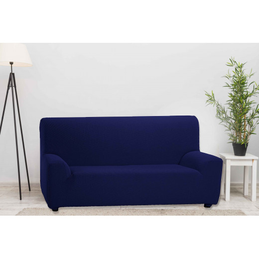 Armn Tunez Sofa Cover, 4-seater, Blue Color