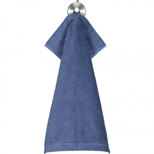 Cawo Lifestyle Washcloth, Dark Blue Color, 30*30 Cm