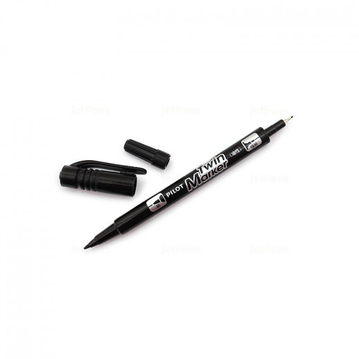 Pilot twin marker black