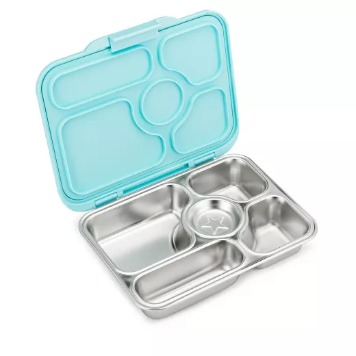 Bento Box Lunch Box Stainless Steel Leakproof, Turquoise Color