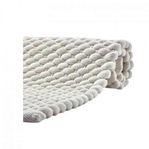 Aquanova Maks Bath Mat, Ivory, 70x120 Cm