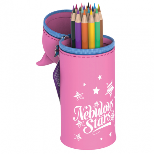Stand-Up Pencil Case , Assorted Colors , 1 Piece