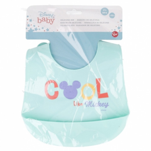 Stor Toddler Silicone Bib Cool Like Mickey