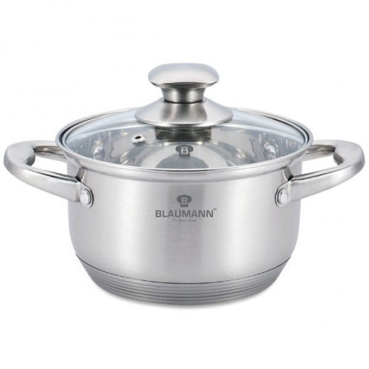 Blaumann Stock Pot With Lid Gourmet Line 22 Cm