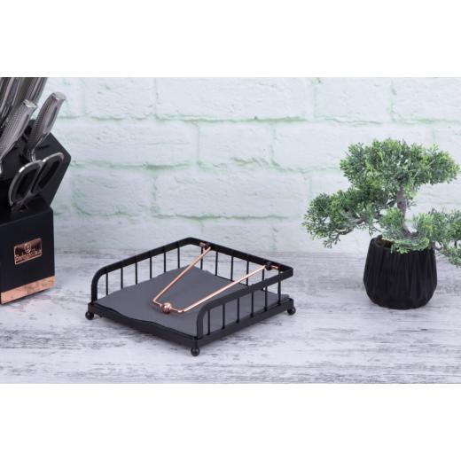 Berlinger Haus Napkin Holder Black Rose Collection