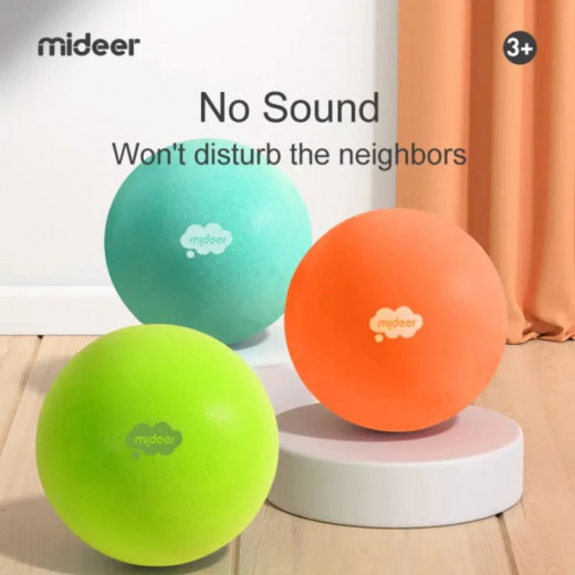 Mideer Quiet Fluffy Ball - Tropical Orange