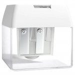 Mideer Three-hole Pencil Sharpener - Cloud White