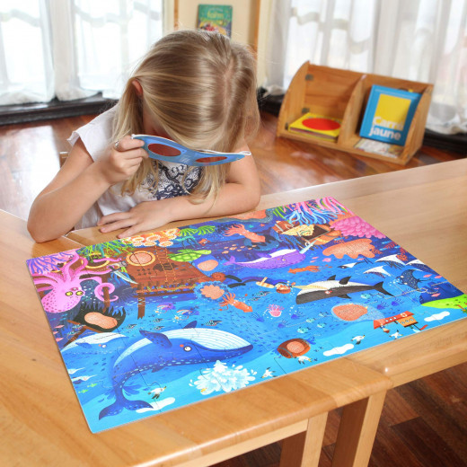 Mideer Secrect Ocean Jumbo Floor Puzzles, 35 Pieces