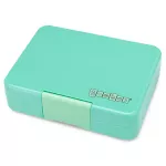 Yumbox Snack Bento Lunch Box, Tropical Aqua Color (Rainbow)