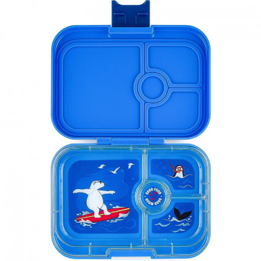 Yumbox Leakproof Sandwich Friendly Bento Box, Blue