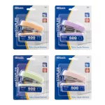 Bazic Mini Pastel Color Stapler Standard (26/6) w/ 500 Ct.