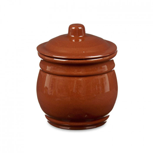 La Dehesa Clay Small Jar 230 millilitre Brown