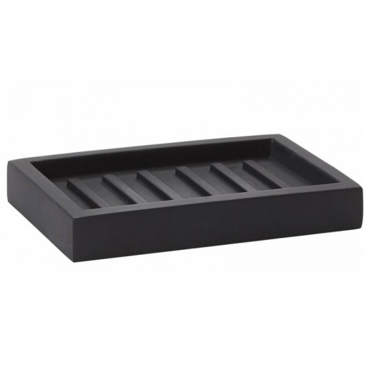 Aquanova Moon Soap Dish - Black