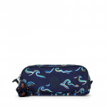 Kipling Gitroy Pen Case Fun Ocean Print