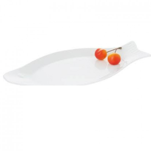 Wilmax Fish Plate - White 46cm