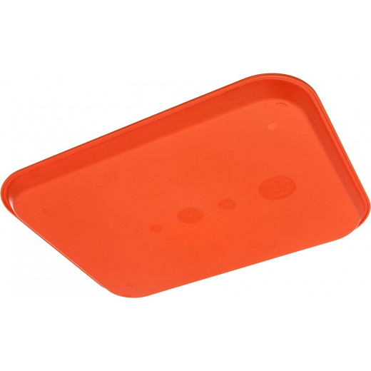 Vague Fast Food Tray Plastic 45 centimeter x 35 centimeter Red