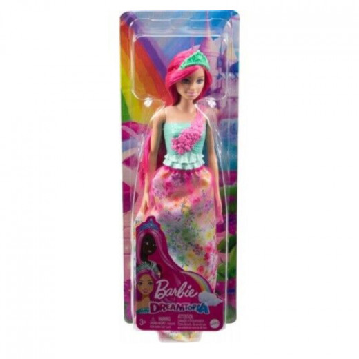 Barbie Dreamtopia Princess Doll with Dark-Pink Hair