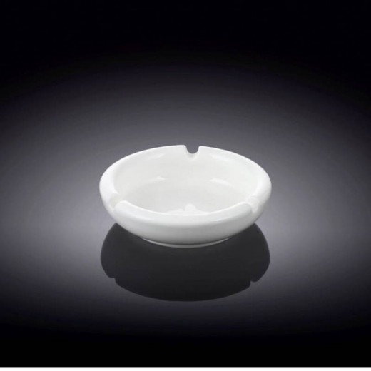 Wilmax  Ashtray - White 10cm