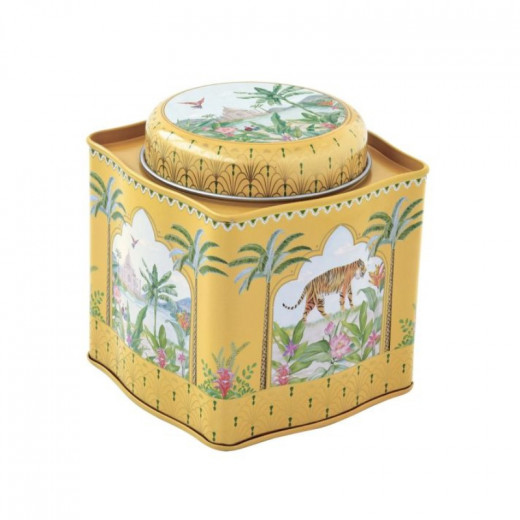 Easy Life Paradise Sauvage Tea Tin Box - Multicolored 10.5*11cm