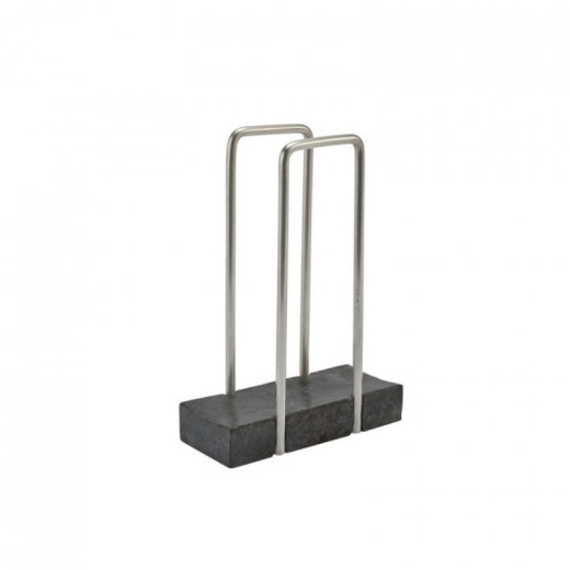 Aquanova Hammam Guest Towel Holder - Dark Gray