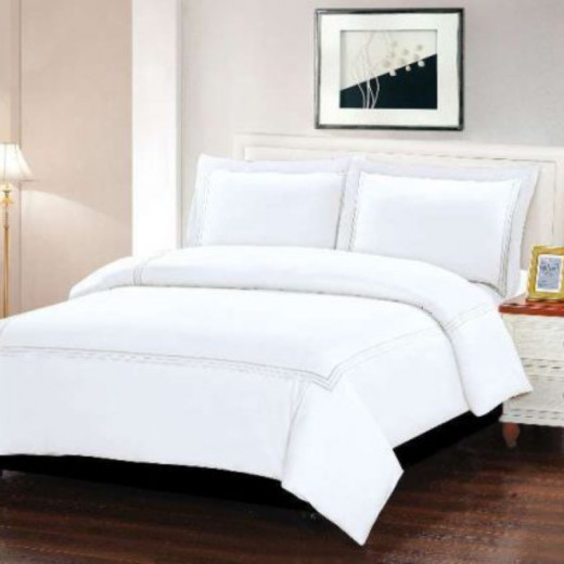 ARMN Naturesoft Kingsize Duvet Cover - White