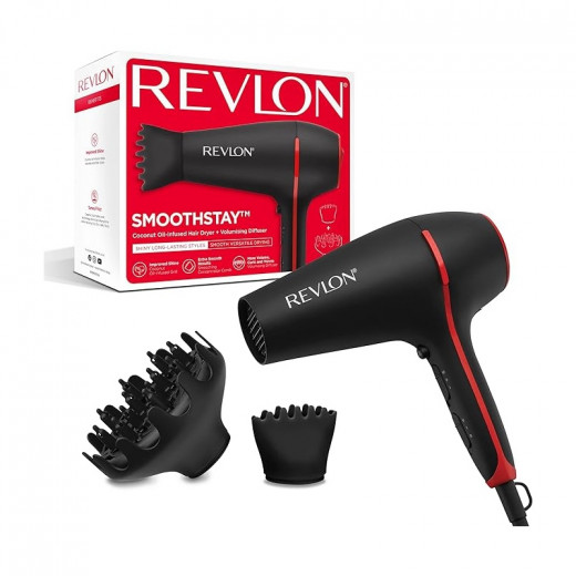 Revlon Smoothstay Coconut Oil-Infused Hair Dryer