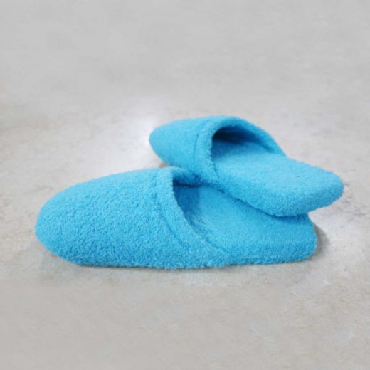 Le Originali Ladies' Bath Slippers - Blue  36-40