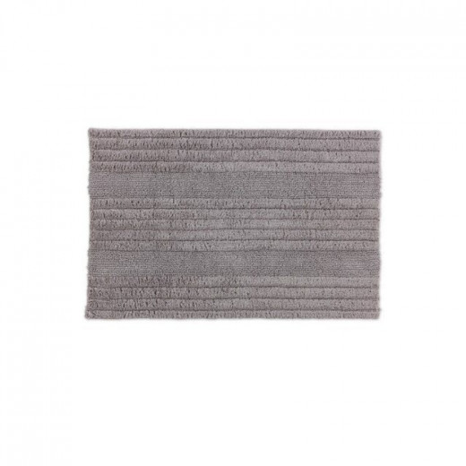 Schöner Wohnen Bahamas  Bath Rug - Striped Gray  60*90cm