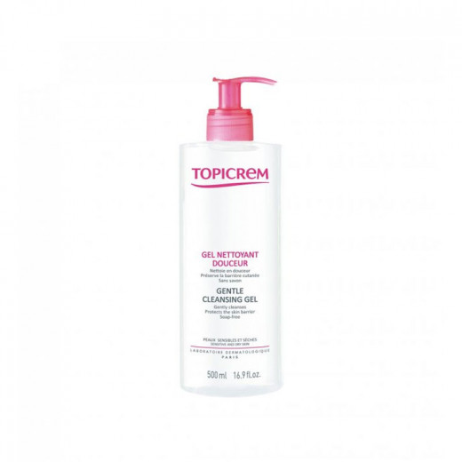 Topicrem Gentle Cleansing Gel 500ml