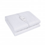 Nova home toast non woven electric blanket undersheet with controller - twin - white (with warranty)