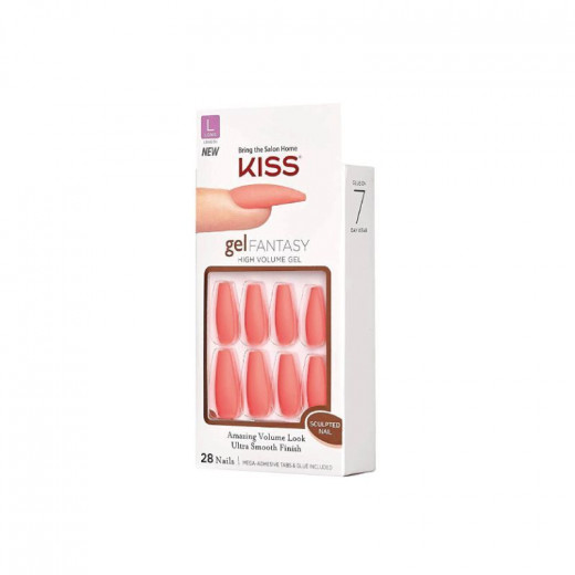 Kiss Gel Fantasy High Volume Gel Long Nails