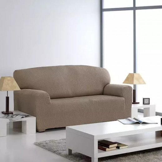 غطاء أريكة ديامانتي كتان 3 مقاعد من تيكستشورا
