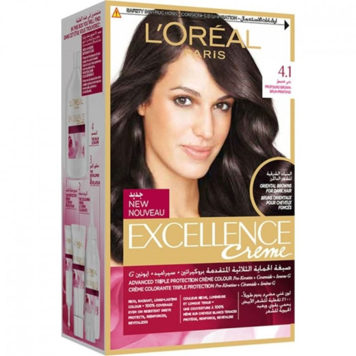 Loreal Excellence # 4.1 Dark Ash Brown