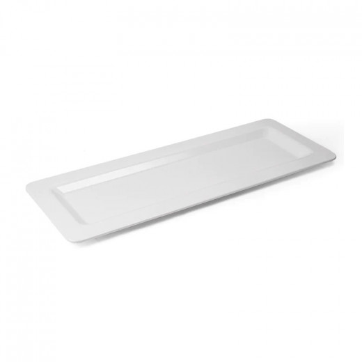 Vague Melamine Rectangular Tray 54.6 Cm