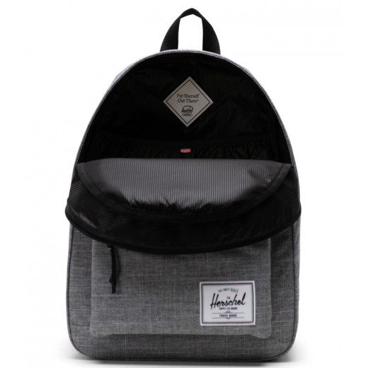 Herschel Classic Backpack Mid Raven Crosshatch